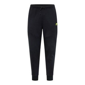 Nike Sportswear Nadrág  neonsárga / fekete