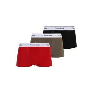 Calvin Klein Underwear Boxeralsók  világosbarna / piros / fekete / fehér