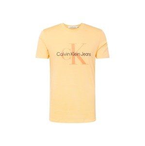 Calvin Klein Jeans Póló  narancs / világos narancs / fekete