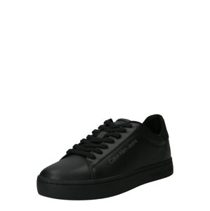 Calvin Klein Jeans Rövid szárú sportcipők  sötétszürke / fekete