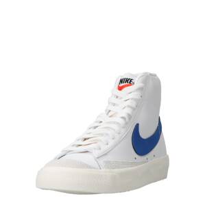 Nike Sportswear Magas szárú sportcipők 'Blazer Mid 77'  királykék / világospiros / fehér