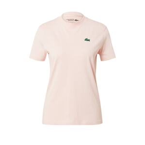 Lacoste Sport Funkcionális felső  zöld / rózsaszín / fehér