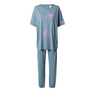 TRIUMPH Pizsama  galambkék / rózsaszín