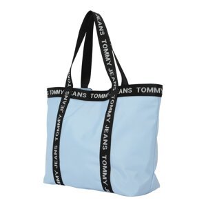 Tommy Jeans Shopper táska  világoskék / fekete / fehér