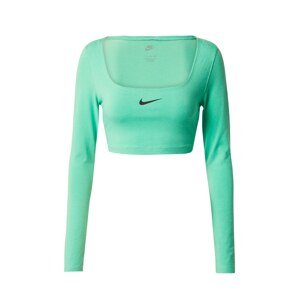 Nike Sportswear Póló  zöld / fekete