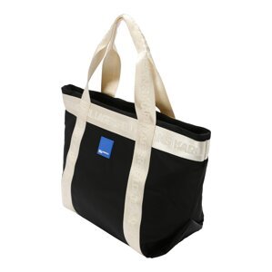 KARL LAGERFELD JEANS Shopper táska  bézs / kék / fekete