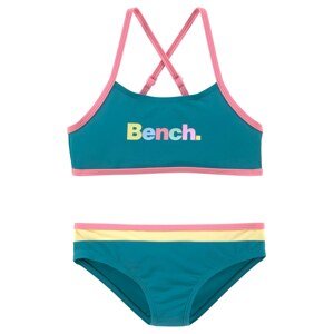BENCH Bikini  sárga / benzin / világos-rózsaszín