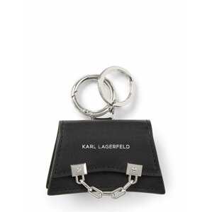 Karl Lagerfeld Kulcstartók  fekete / ezüst