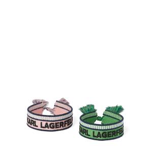 Karl Lagerfeld Karkötő  fűzöld / rózsaszín / fekete / fehér