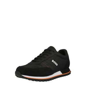 BOSS Black Rövid szárú sportcipők 'Parkour'  narancs / fekete / fehér