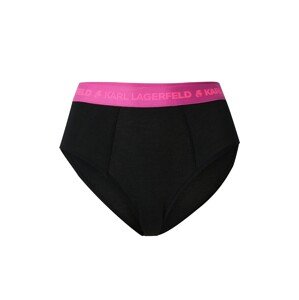 Karl Lagerfeld Slip  fukszia / neon-rózsaszín / fekete