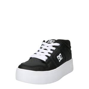 DC Shoes Rövid szárú sportcipők 'MANTECA'  fekete / fehér