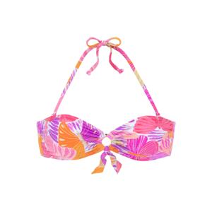 SUNSEEKER Bikini felső  lila / narancs / rózsaszín / fehér
