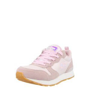 SKECHERS Sportcipő  rózsaszín / fáradt rózsaszín / fehér