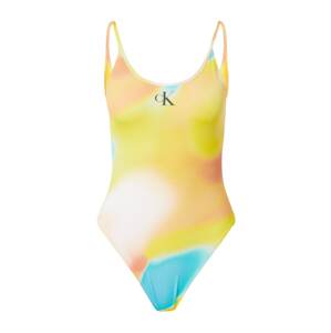 Calvin Klein Swimwear Fürdőruhák  vízszín / sárga / őszibarack / piszkosfehér