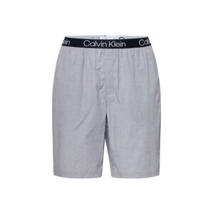 Calvin Klein Underwear Pizsama nadrágok  galambkék / fekete / piszkosfehér