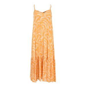 SOAKED IN LUXURY Nyári ruhák 'Zaya'  világos narancs / fehér