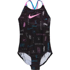 Nike Swim Sport fürdőruhadivat  benzin / világos-rózsaszín / fekete / fehér