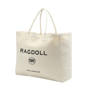 Ragdoll LA Shopper táska  fekete / piszkosfehér
