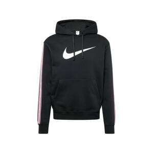 Nike Sportswear Tréning póló 'Repeat'  világos-rózsaszín / fekete / fehér