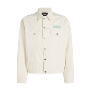 Karl Lagerfeld Átmeneti dzseki  zöld / természetes fehér