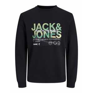 Jack & Jones Junior Tréning póló  zöld / fekete / fehér