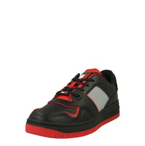 Tommy Jeans Rövid szárú sportcipők  szürke / piros / fekete