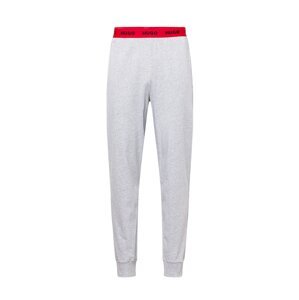 HUGO Pizsama nadrágok  szürke / piros / fekete