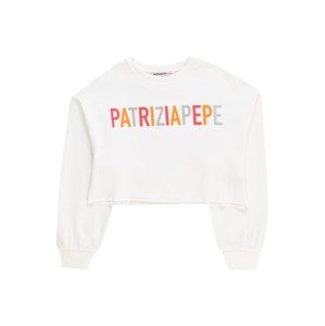PATRIZIA PEPE Tréning póló  szürke / narancs / rózsaszín / fehér
