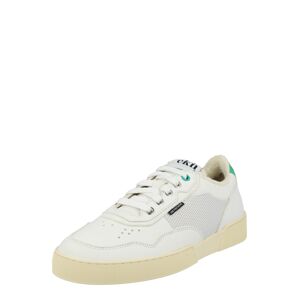 EKN Footwear Rövid szárú sportcipők 'DAISY'  smaragd / fekete / természetes fehér
