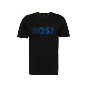 BOSS Green Póló  kék / fekete