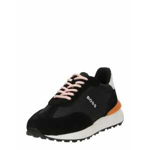 BOSS Kidswear Sportcipő  narancs / fekete / piszkosfehér