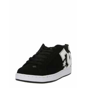 DC Shoes Rövid szárú sportcipők  szürke / fekete / fehér