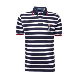 Polo Ralph Lauren Póló  tengerészkék / világosbarna / piros / fehér