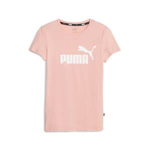 PUMA Funkcionális felső 'Essentials+'  rózsaszín / fehér