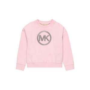 Michael Kors Kids Tréning póló  szürke / rózsaszín