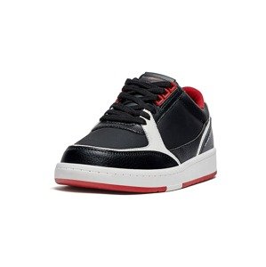 Pull&Bear Rövid szárú sportcipők  piros / fekete / fehér