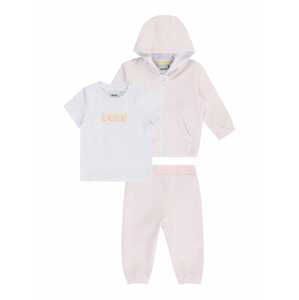 BOSS Kidswear Szettek  sárga / világos-rózsaszín / fehér