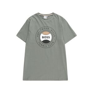 BOSS Kidswear Póló  zerge / olíva / fekete / fehér