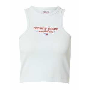 Tommy Jeans Top  kék / pasztellkék / piros