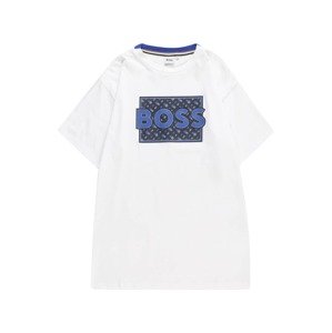 BOSS Kidswear Póló  kék / tengerészkék / greige / fehér