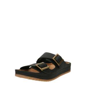 CLARKS Papucs 'Brookleigh Sun'  fekete