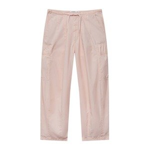 Pull&Bear Cargo nadrágok  pasztell-rózsaszín