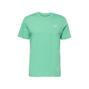 Nike Sportswear Póló 'Club'  jáde / fehér