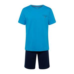Tommy Hilfiger Underwear Rövid pizsama  kék / tengerészkék / piros / fehér