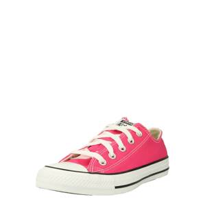 CONVERSE Rövid szárú sportcipők 'SEASONAL'  rózsaszín / fekete / fehér