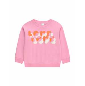 Lindex Tréning póló  narancs / világos-rózsaszín / fehér