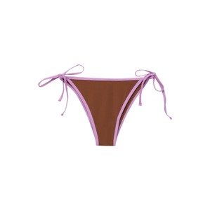 Pull&Bear Bikini nadrágok  barna / világos-rózsaszín