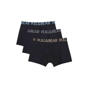 Pull&Bear Boxeralsók  világoskék / világosbarna / szürke / fekete