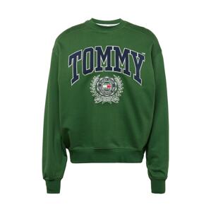 Tommy Jeans Tréning póló  sötétkék / sötétzöld / piros / fehér
